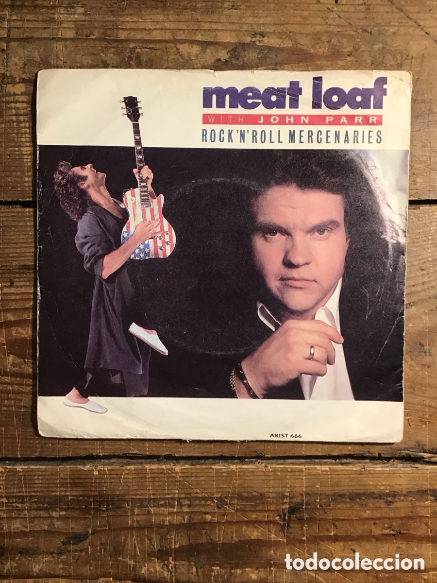Discos de vinilo: Meatloaf rock&rsquo;n&rsquo;roll mercenaries - Foto 1