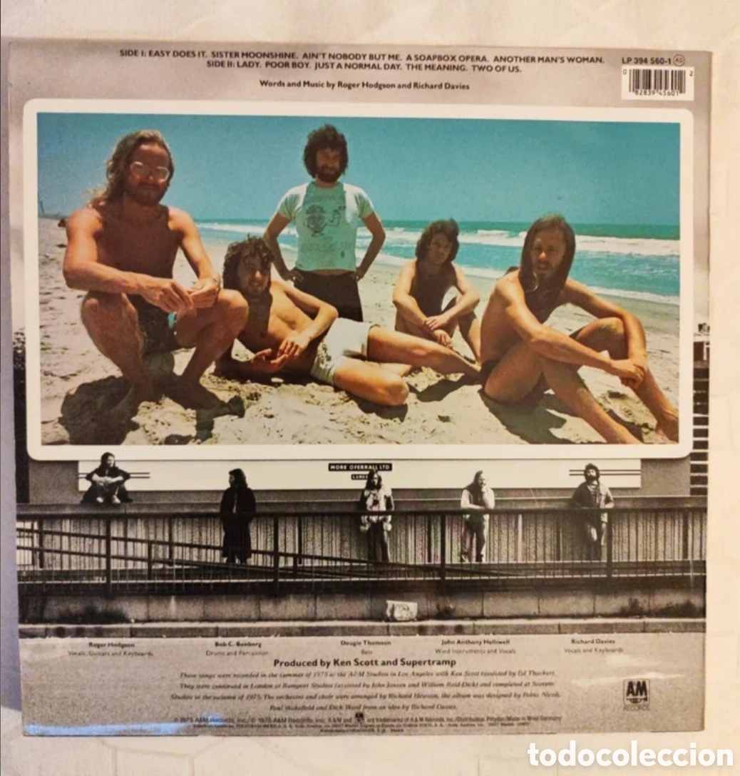 Discos de vinilo: SUPERTRAMP - Crisis! What crisis? - Foto 2