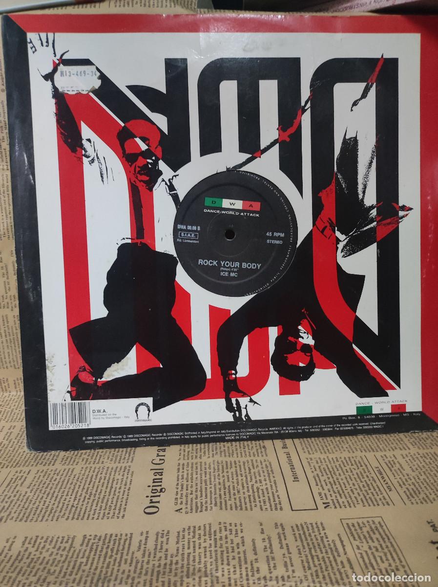 Discos de vinilo: ICE MC ROCK YOUR BODY EASY - Foto 1