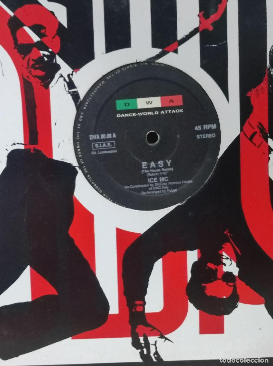 Discos de vinilo: ICE MC ROCK YOUR BODY EASY - Foto 2