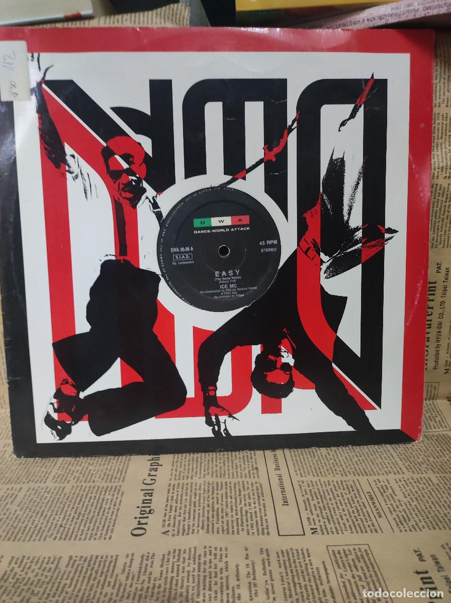 Discos de vinilo: ICE MC ROCK YOUR BODY EASY - Foto 3