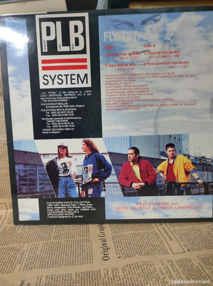 Discos de vinilo: PLB System &ndash; Fly Tetas - Foto 2