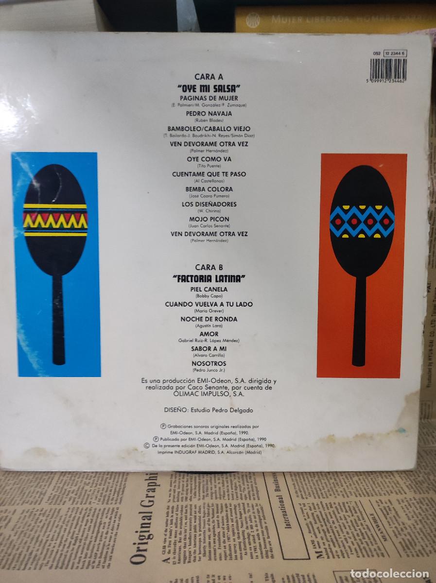 Discos de vinilo: La Factoria Latina &ndash; Salsa-Mix - Foto 2