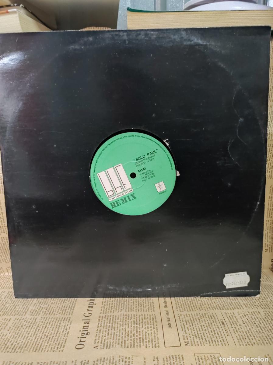 Discos de vinilo: MXM &ndash; Nothing Compares 2 U / Solo Paul - Foto 1