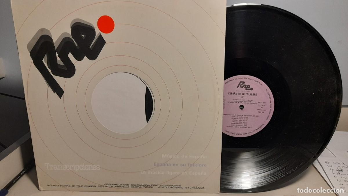 Disques de vinyle: LP RNE TRANSCRIPCIONES ( LOS CONCURSOS DE JOTAS DE ZARAGOZA )