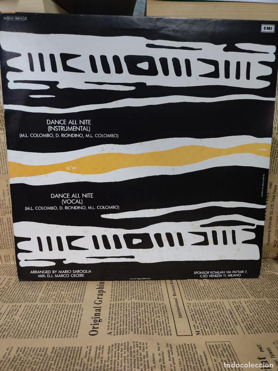 Discos de vinilo: Lu Colombo &ndash; Dance All Nite - Foto 2