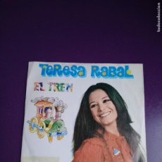 Discos de vinilo: TERESA RABAL – EL TREN - SG MOVIEPLAY 1981 - MUSICA INFANTIL TV 80'S - POCO USO