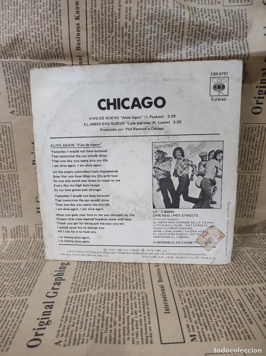 Discos de vinilo: Chicago &ndash; Vivo De Nuevo - Foto 2