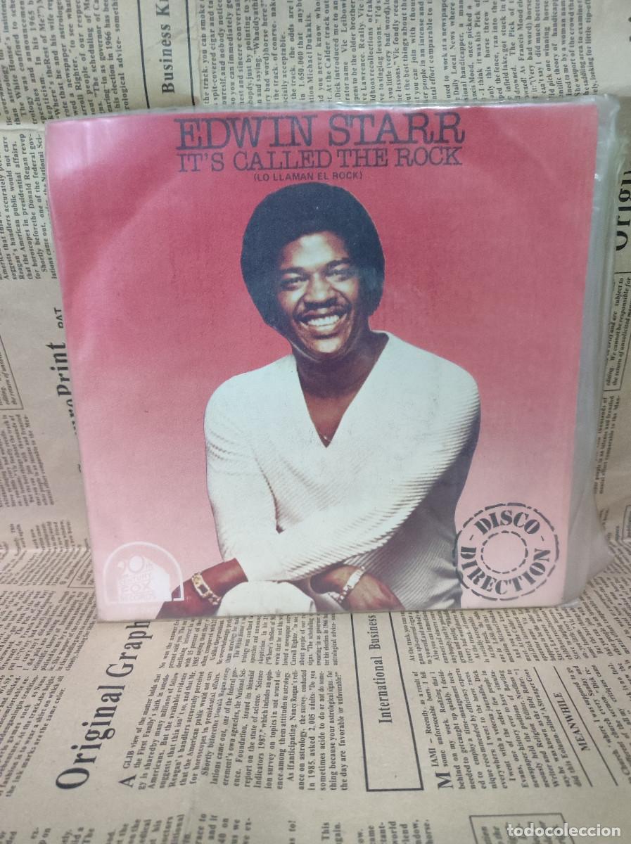 Discos de vinilo: Edwin Starr &ndash; Its Called The Rock = Lo Llaman El Rock - Foto 1