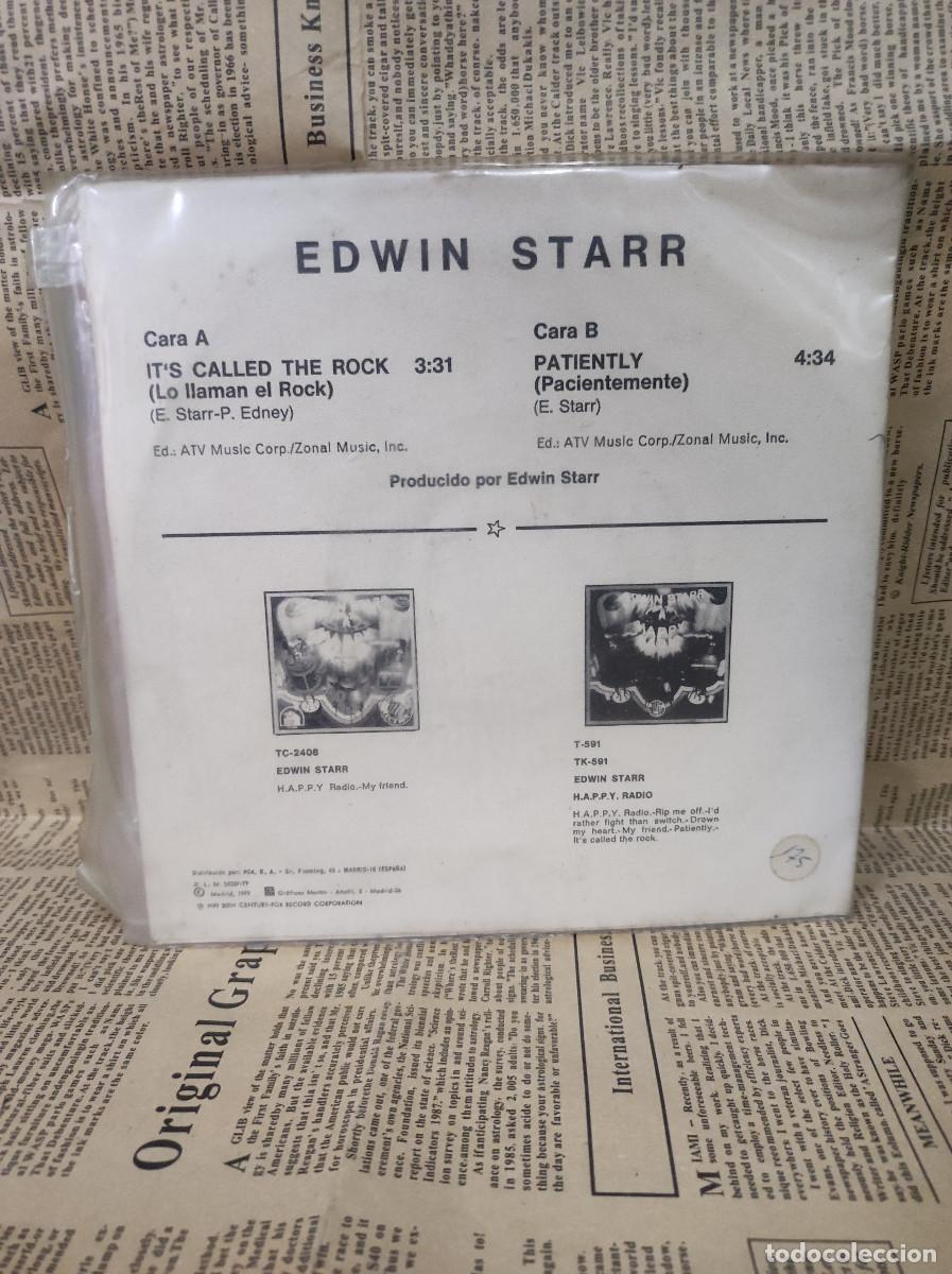 Discos de vinilo: Edwin Starr &ndash; Its Called The Rock = Lo Llaman El Rock - Foto 2