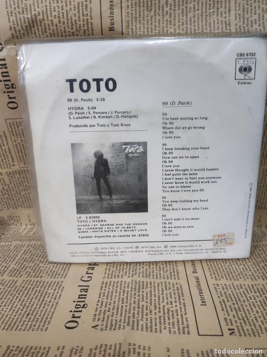Discos de vinilo: Toto &ndash; 99 - Foto 2