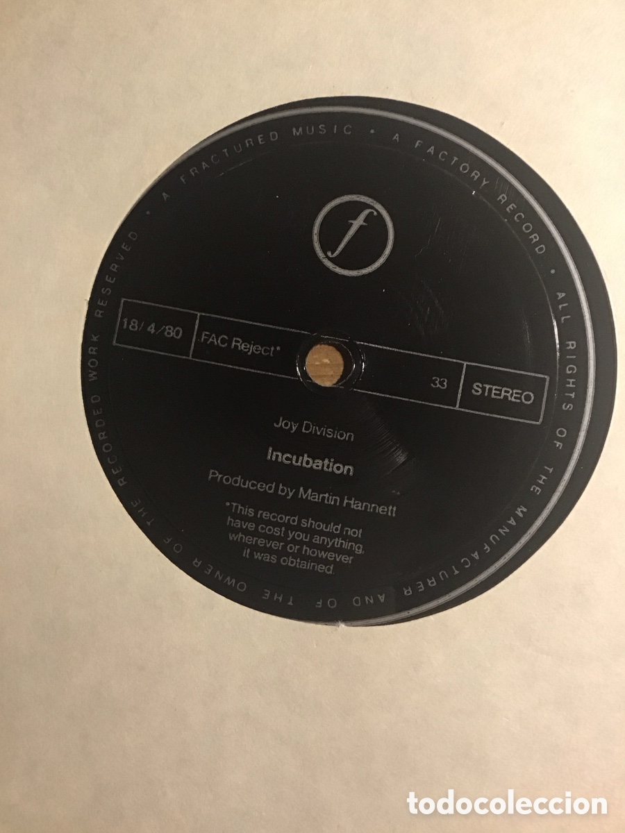 Discos de vinilo: JOY DIVISION KOMAKINO flexi disc - Foto 2