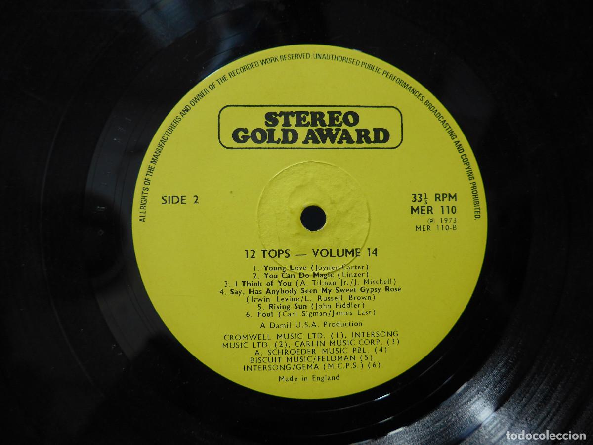 Discos de vinilo: 12 TOPS TODAYS TOP HITS - Foto 6