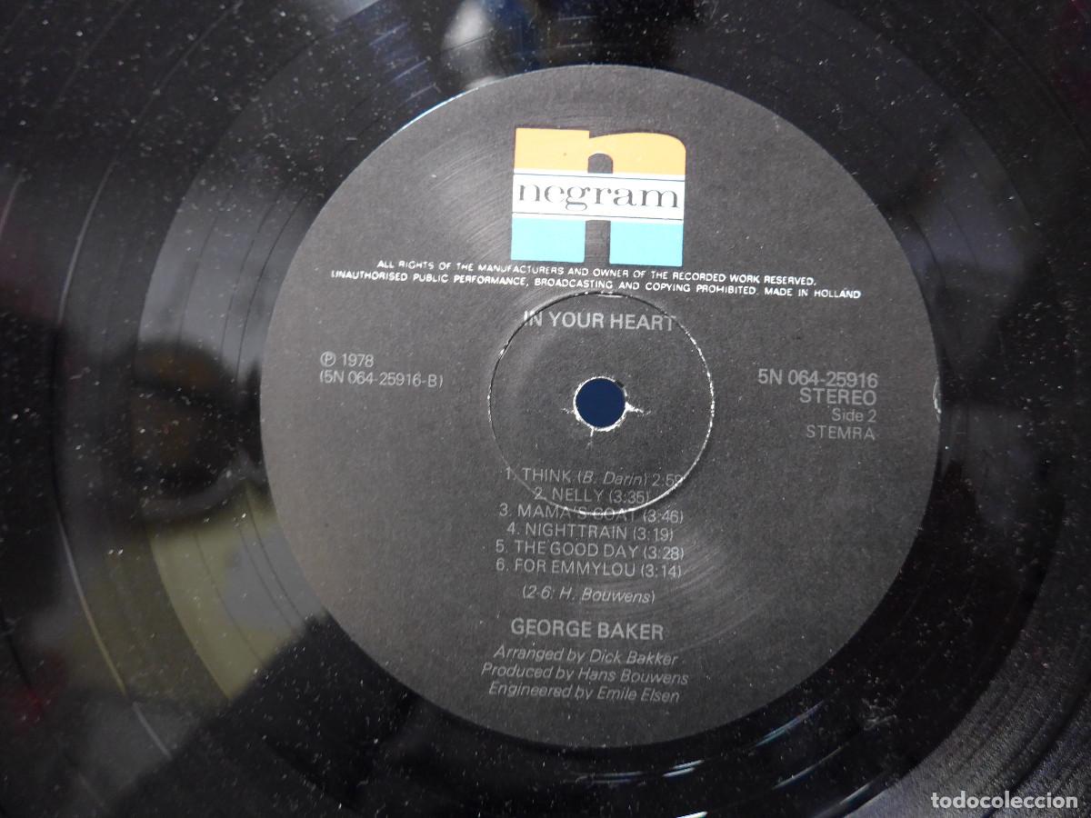 Discos de vinilo: GEORGE BAKER IN YOUR HEART - Foto 6