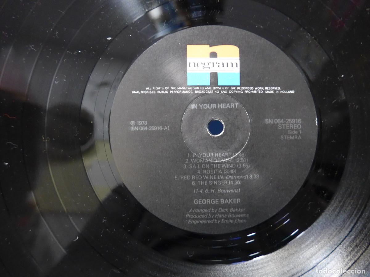 Discos de vinilo: GEORGE BAKER IN YOUR HEART - Foto 8