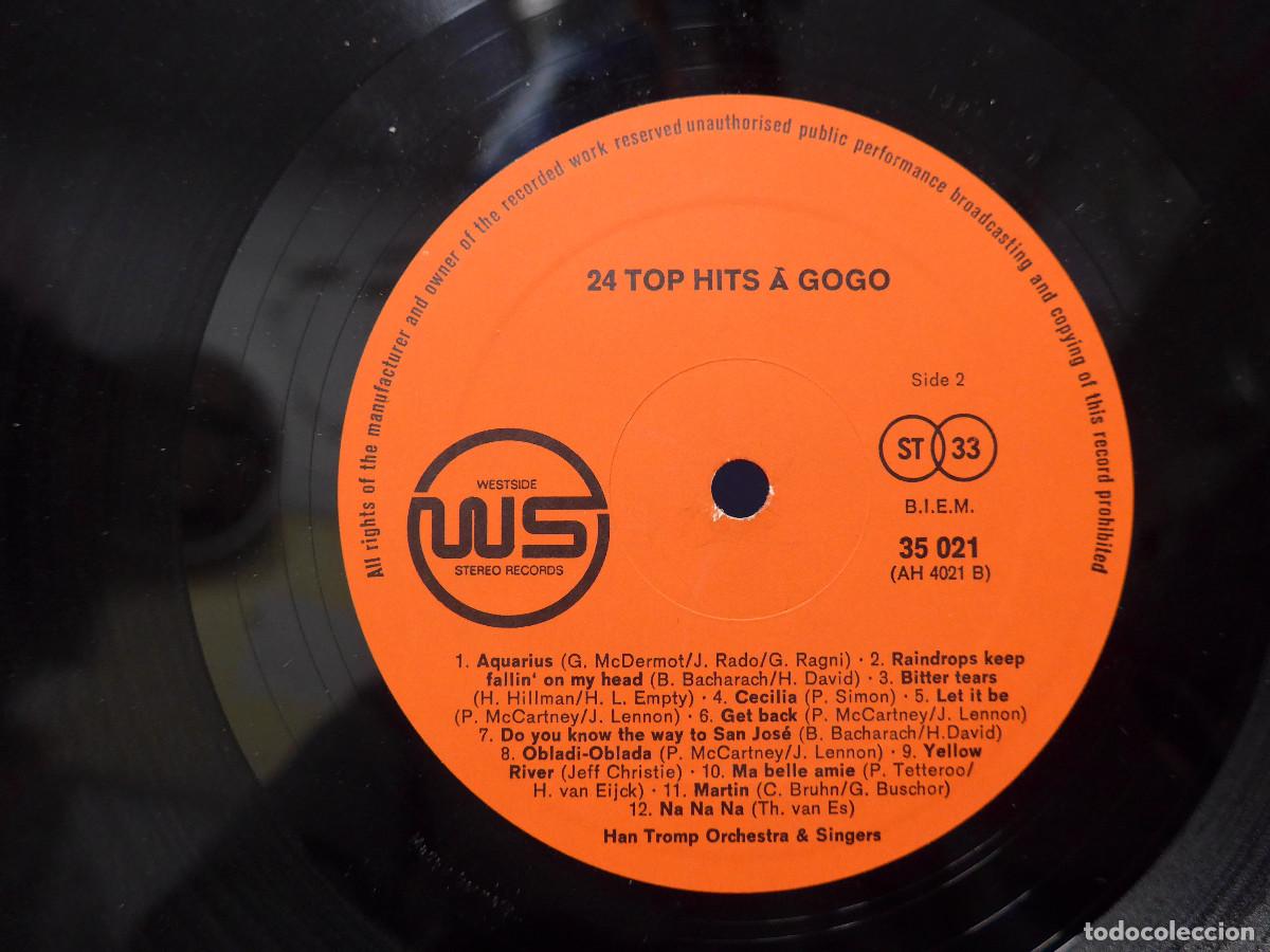 Discos de vinilo: 24 TOP HITS A GOGO - Foto 6