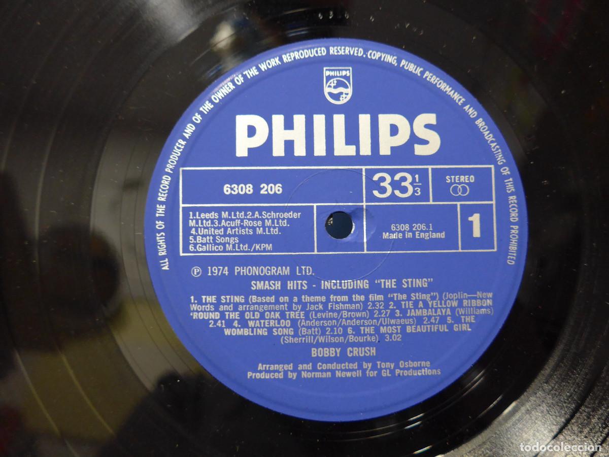 Discos de vinilo: BOBBY CRUSH SMASH HITS - Foto 8