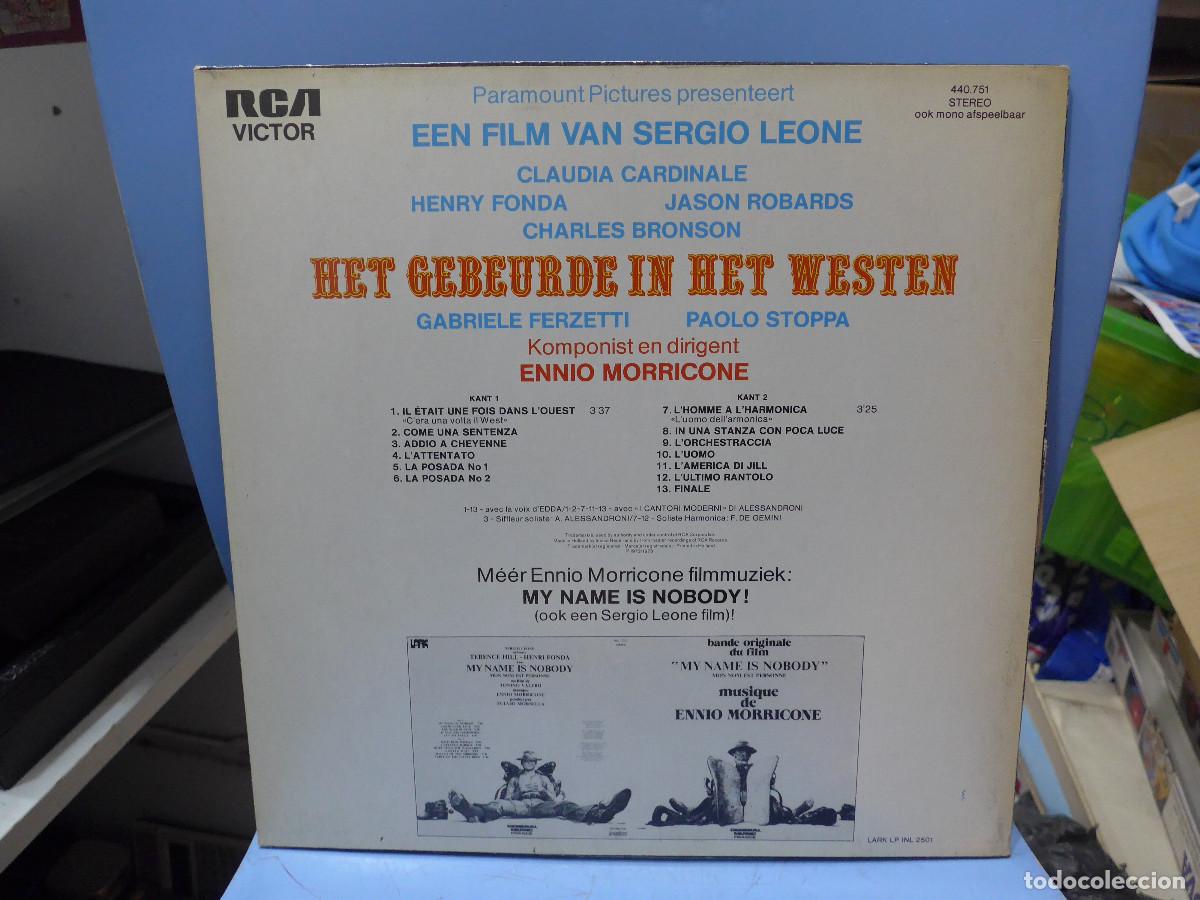 Discos de vinilo: ENNIO MORRICONE HET GEBEURDE IN HET WESTEN - Foto 2
