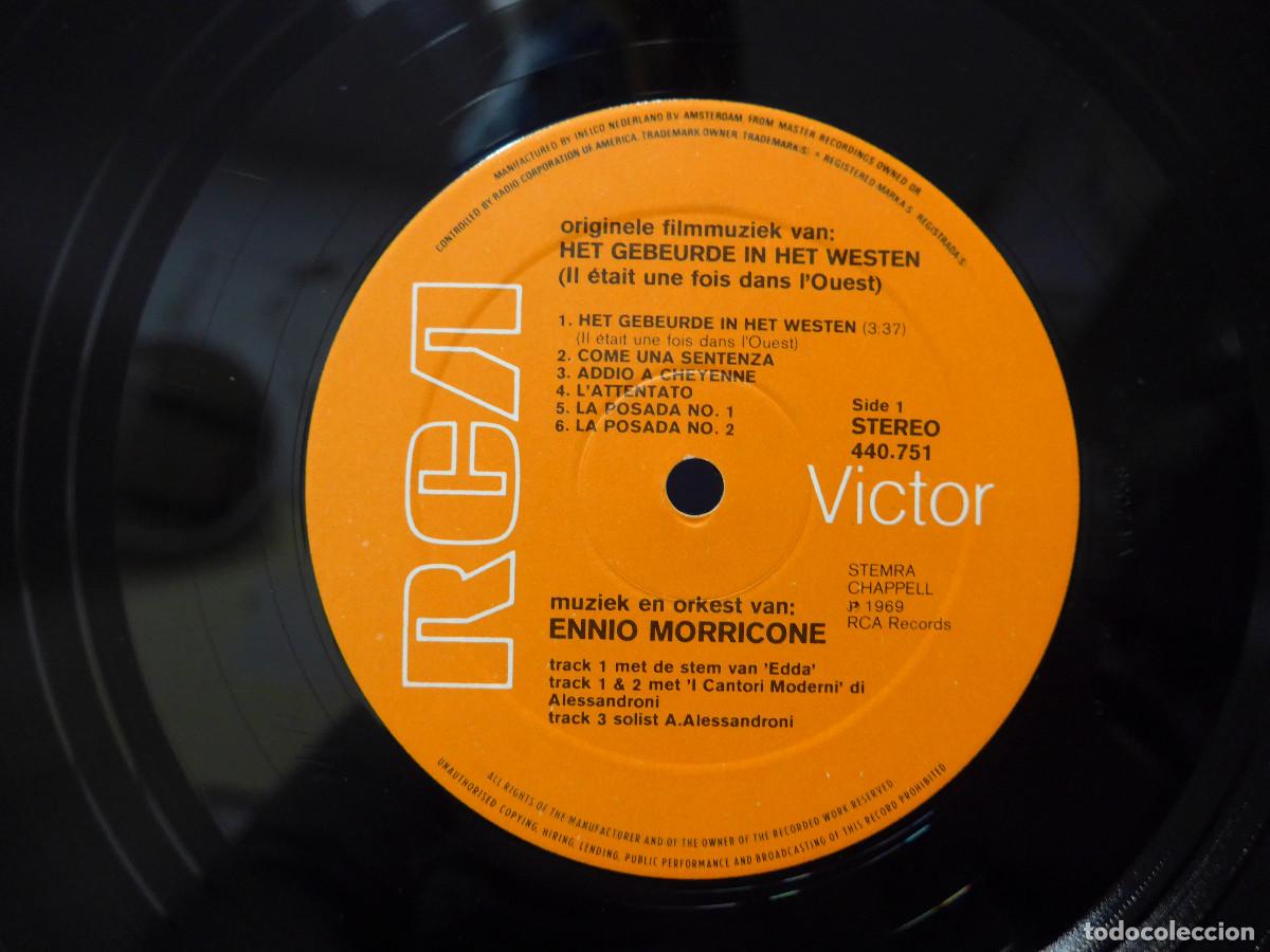 Discos de vinilo: ENNIO MORRICONE HET GEBEURDE IN HET WESTEN - Foto 6