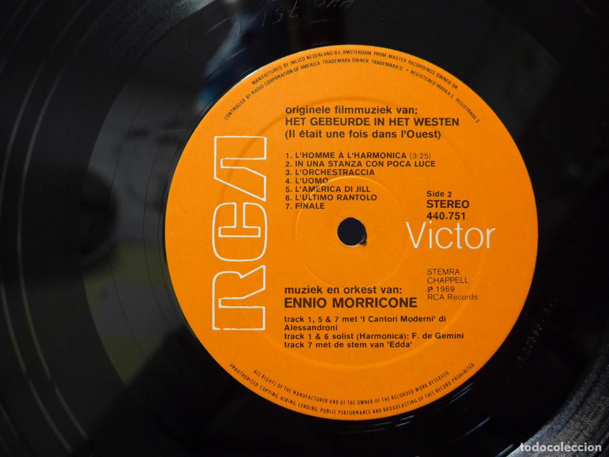 Discos de vinilo: ENNIO MORRICONE HET GEBEURDE IN HET WESTEN - Foto 8