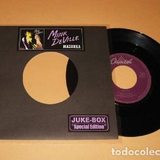 Discos de vinilo: MINK DEVILLE / WILLY DEVILLE - MAZURKA - SINGLE - 1980 - JUKE-BOX