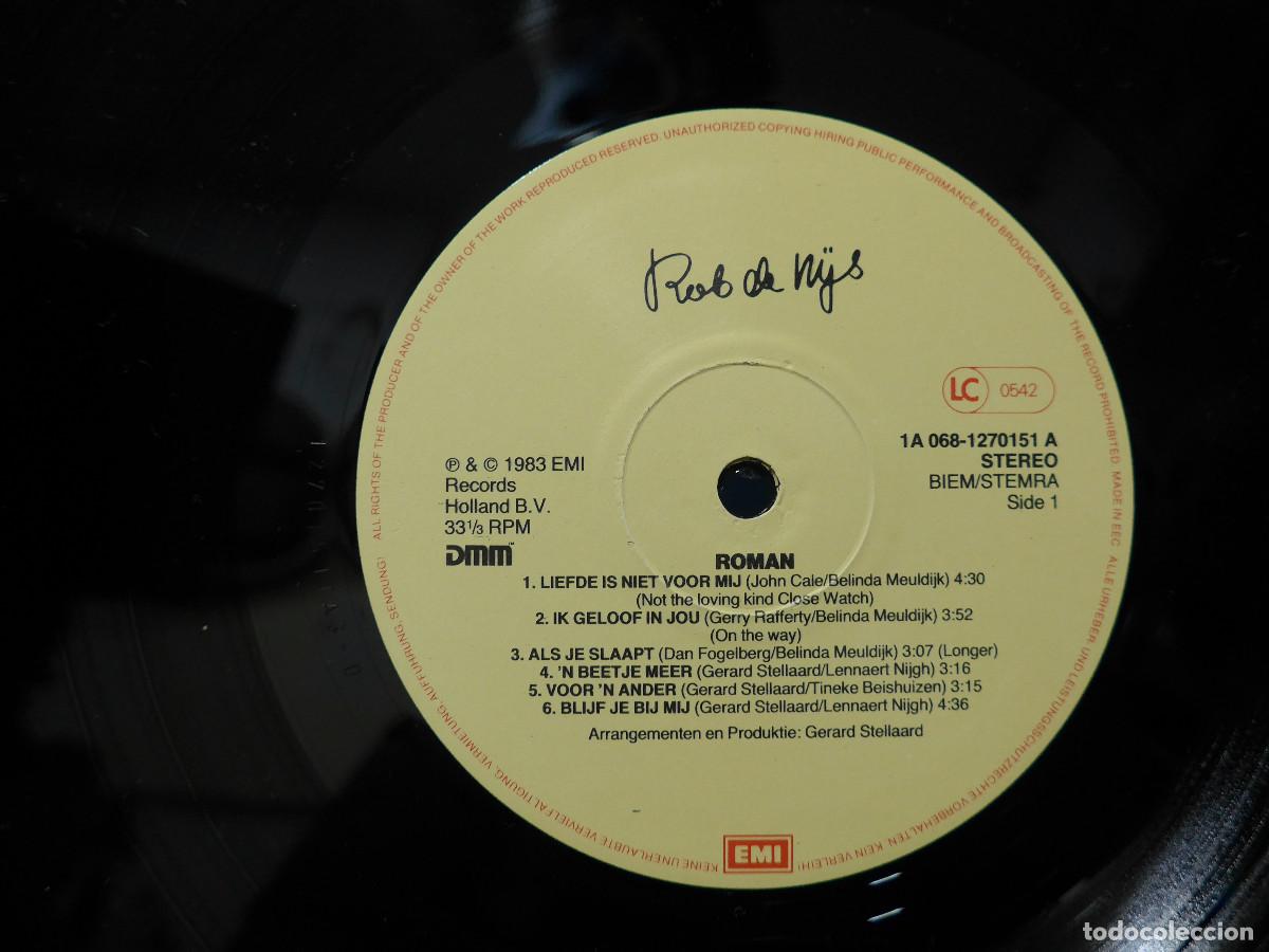 Discos de vinilo: ROB DE NIJS ROMAN - Foto 6