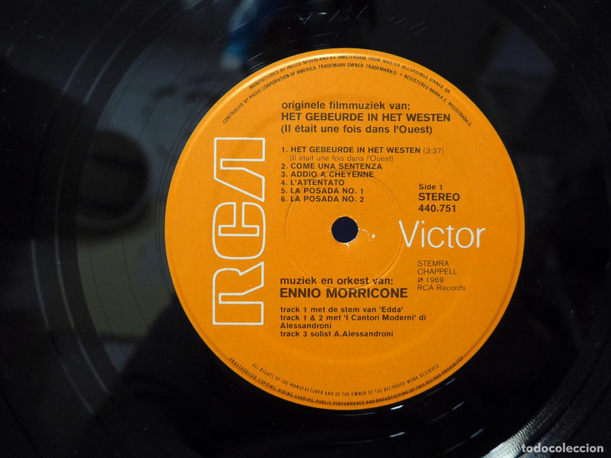 Discos de vinilo: ENNIO MORRICONE HET GEBEURDE IN HET WESTEN - Foto 7