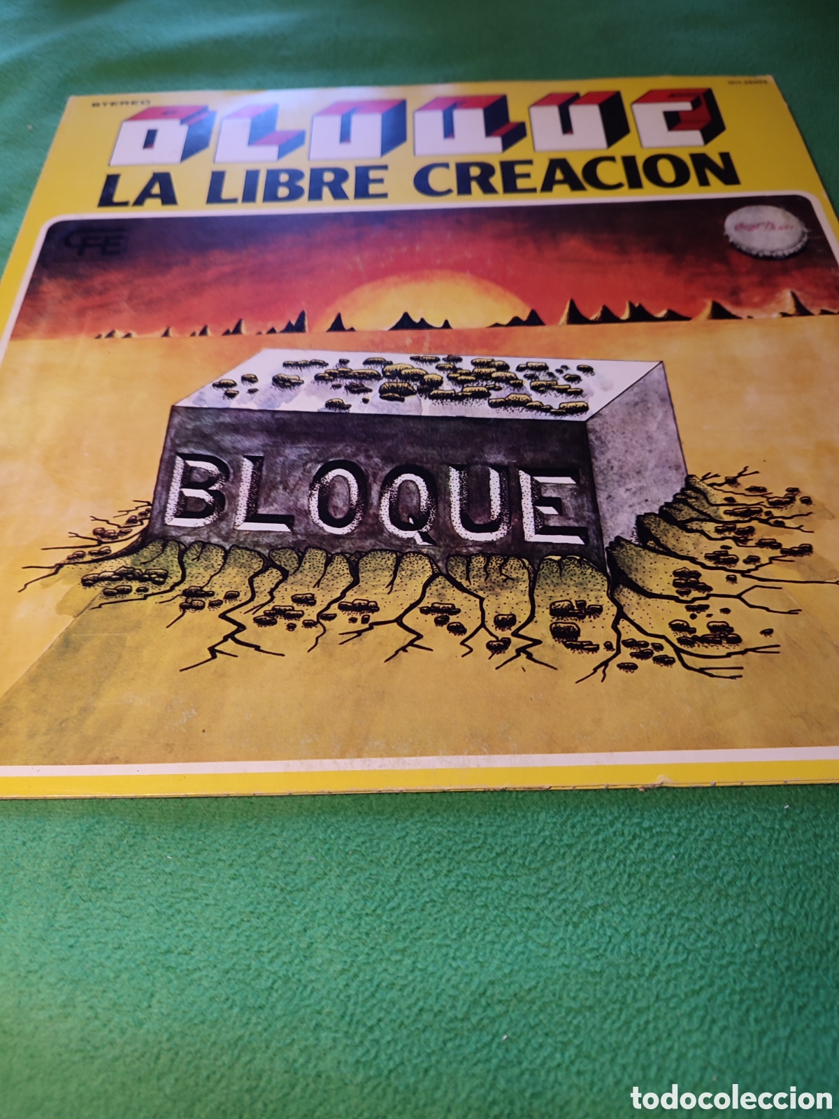 Discos de vinilo: Bloque - La libre creaci&oacute;n Maxi single - Foto 1