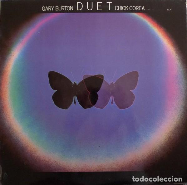 Discos de vinilo: GARY BURTON & CHICK COREA : Duet. (Lp. ECM Rds., 1979) - Foto 1