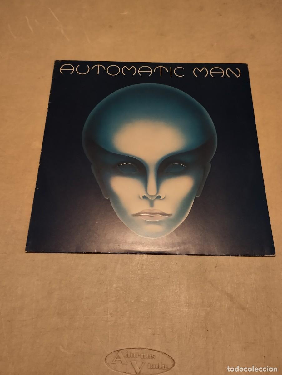 Discos de vinilo: Automatic Man LP Esp.1977 encarte letras - Foto 1