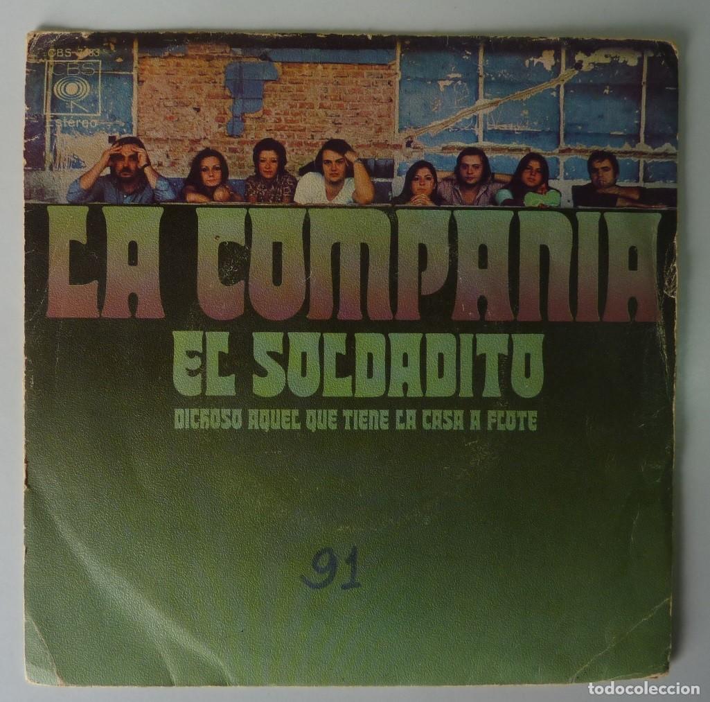 Discos de vinilo: LA COMPA&Ntilde;IA // EL SOLDADITO // 1971 // SINGLE - Foto 1