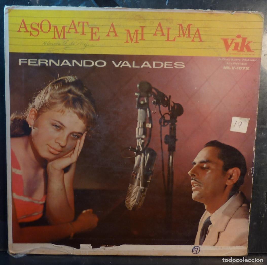 Vinyl records: FERNANDO VALADES // ASOMATE A MI ALMA // MADE IN MEXICO // LP