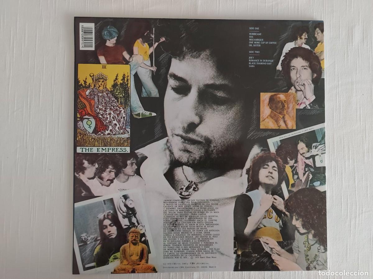 Discos de vinilo: LP Bob Dylan. Desire - Foto 2