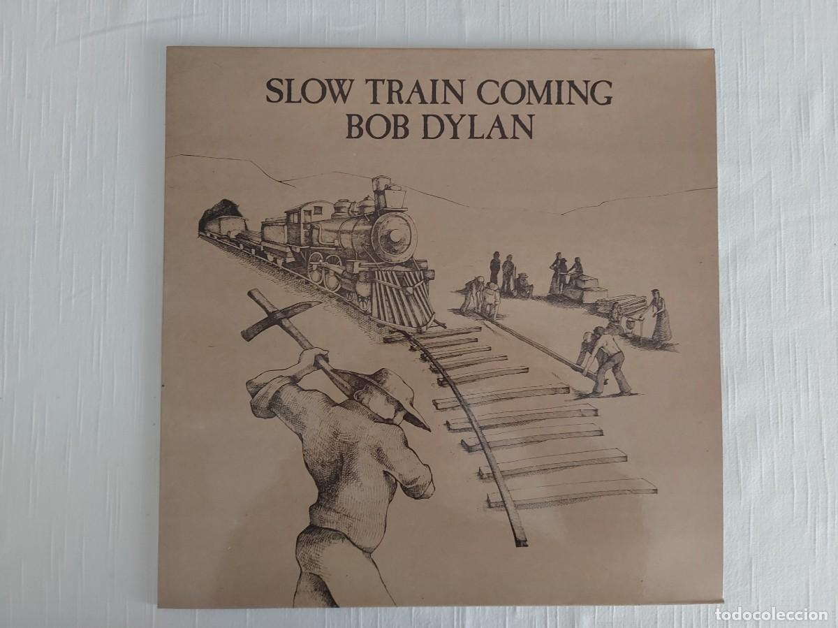 Discos de vinilo: LP Bob Dylan. Slow Train Coming - Foto 1