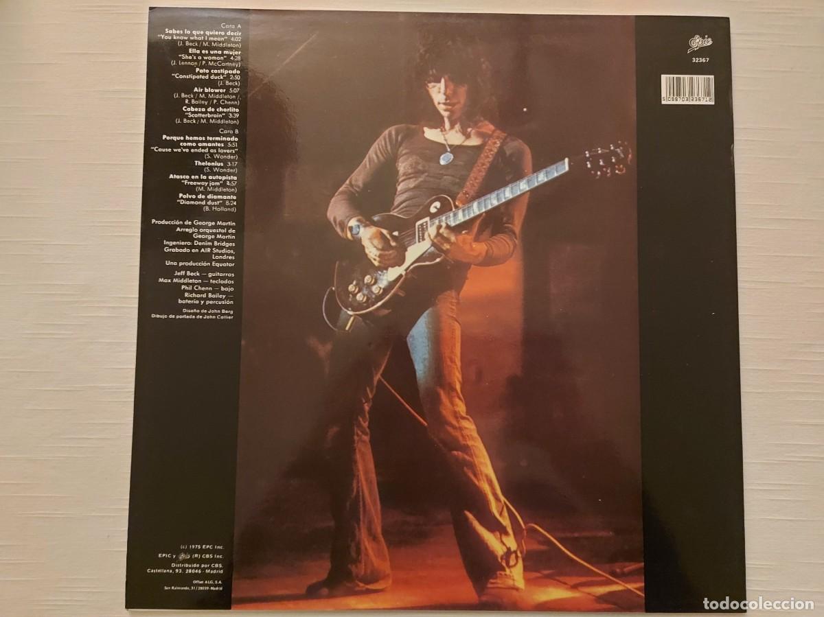Discos de vinilo: LP Jeff Beck. Blow by Blow - Foto 2