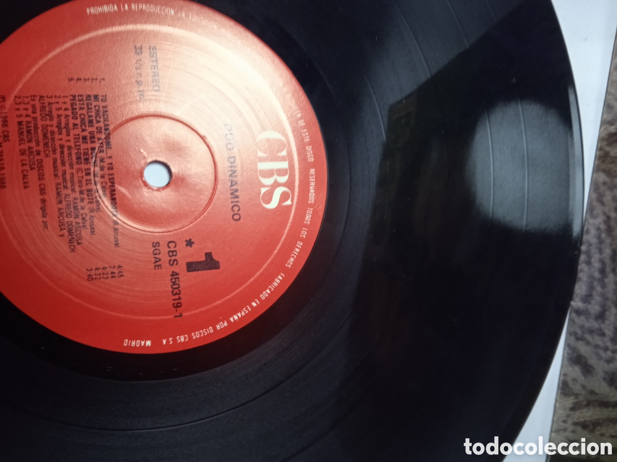 Discos de vinilo: D&uacute;o din&aacute;mico.n.35 vinilo lp - Foto 3