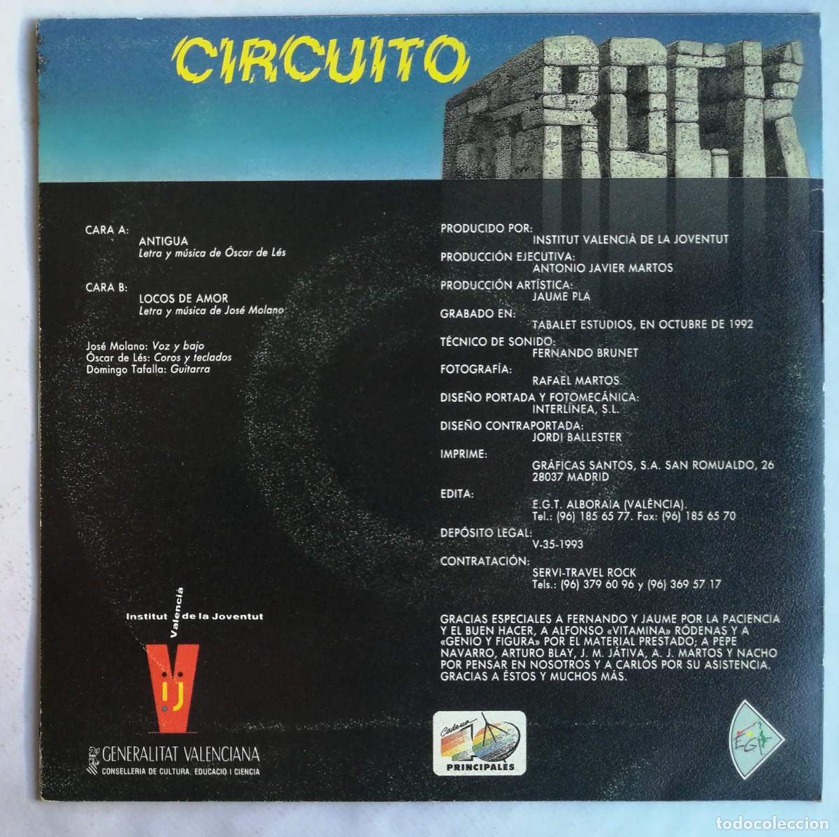 Discos de vinilo: Los Plasticos, Los Plasticos, EGT 589 S - Foto 2