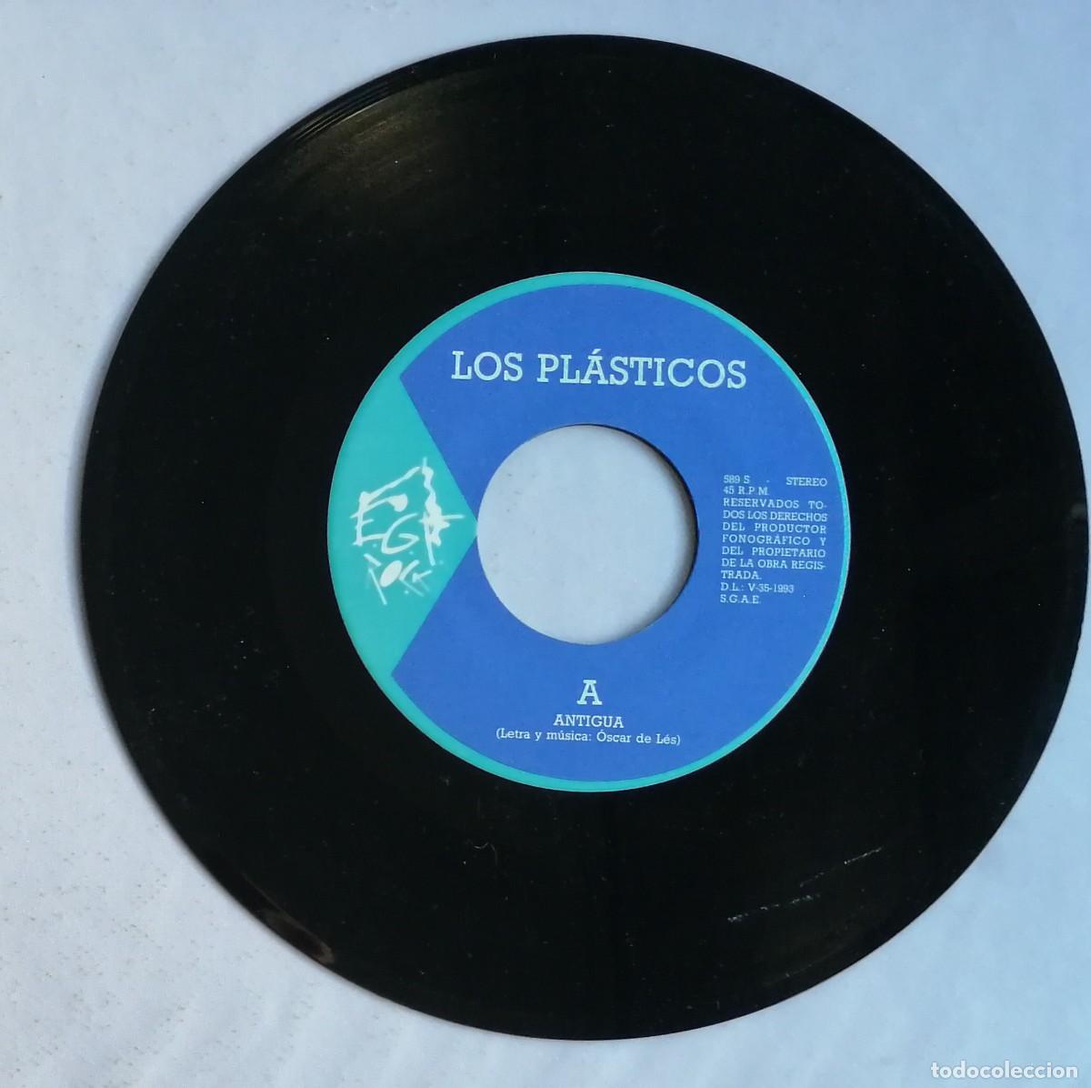 Discos de vinilo: Los Plasticos, Los Plasticos, EGT 589 S - Foto 3