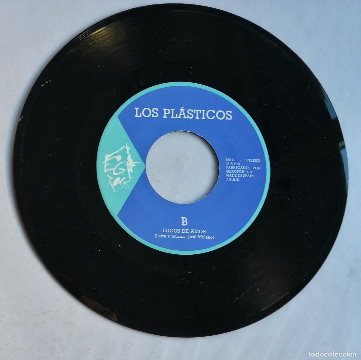Discos de vinilo: Los Plasticos, Los Plasticos, EGT 589 S - Foto 4
