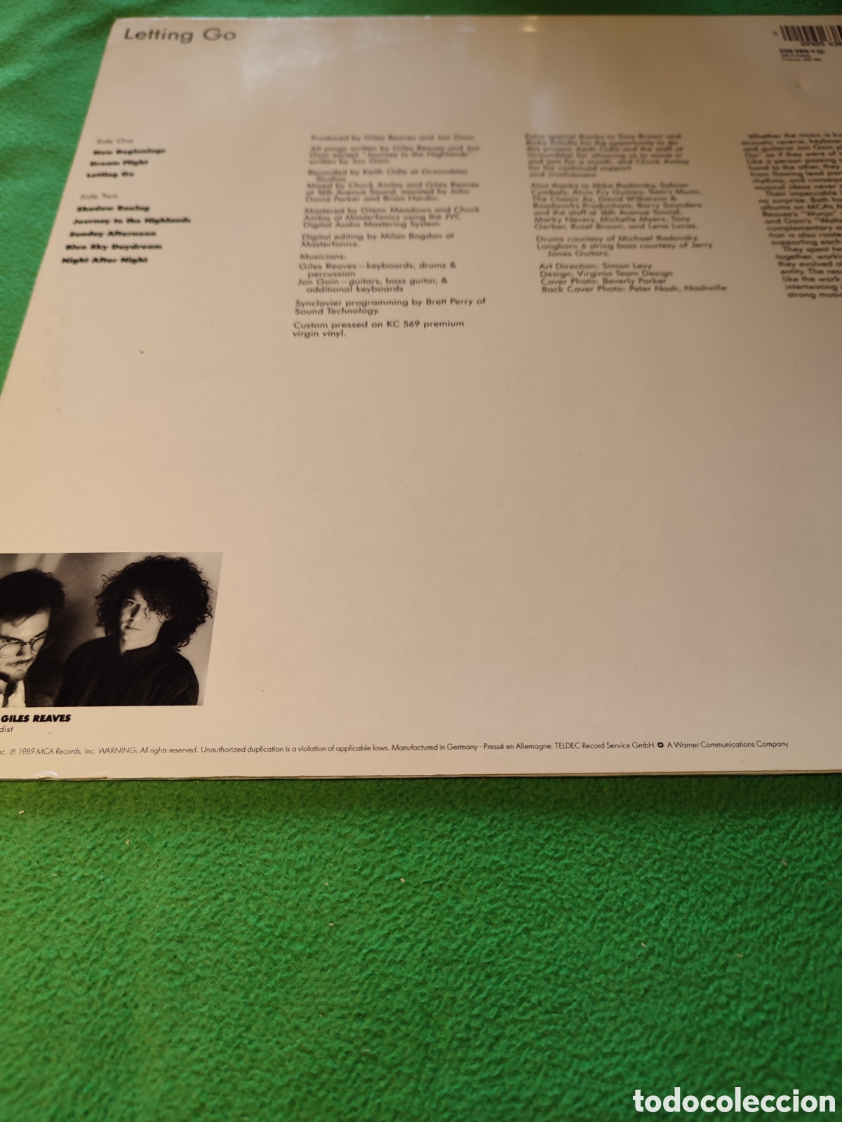 Discos de vinilo: Giles Reaves & Jon Goin - Foto 2