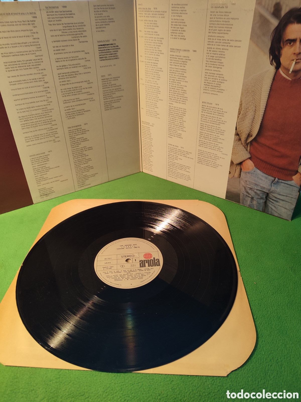 Discos de vinilo: Luis Eduardo Aute - Babel - Foto 2
