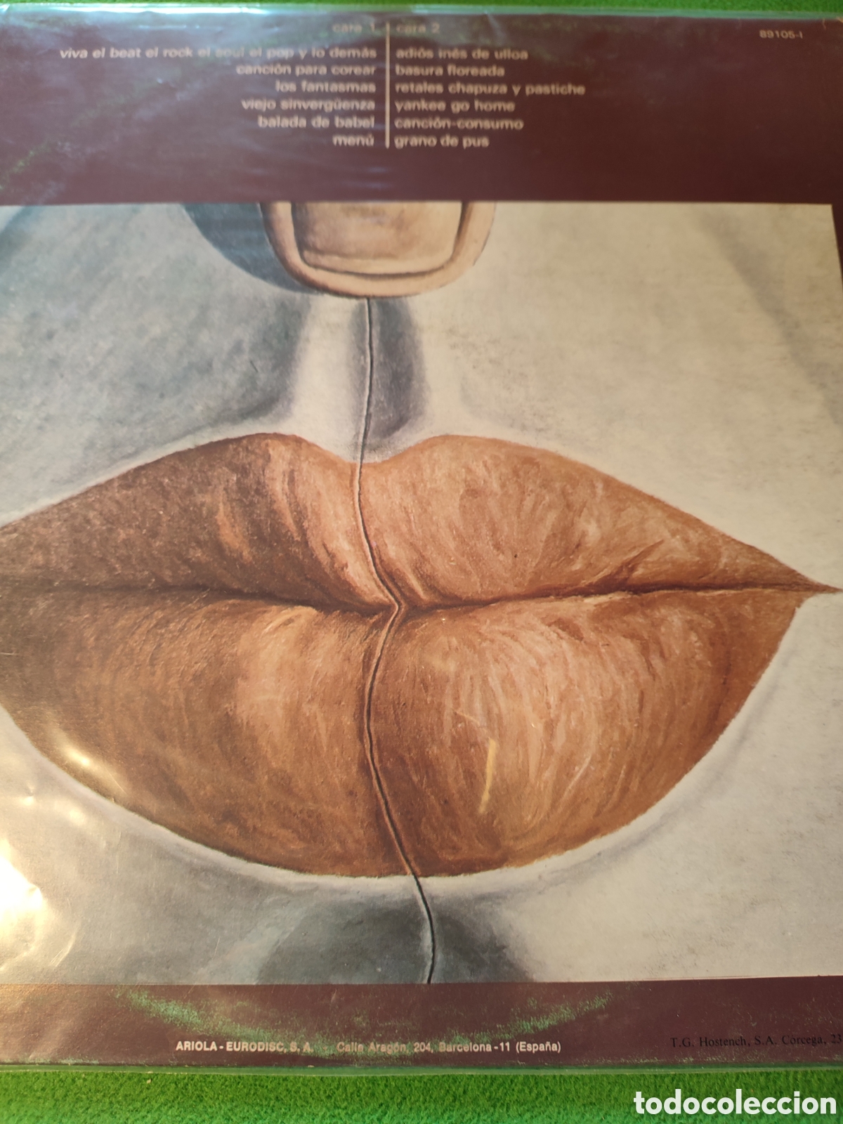 Discos de vinilo: Luis Eduardo Aute - Babel - Foto 3