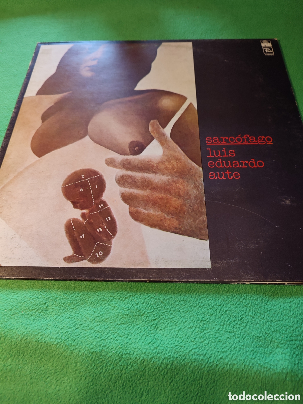 Discos de vinilo: Luis Eduardo Aute - Sarc&oacute;fago - Foto 1