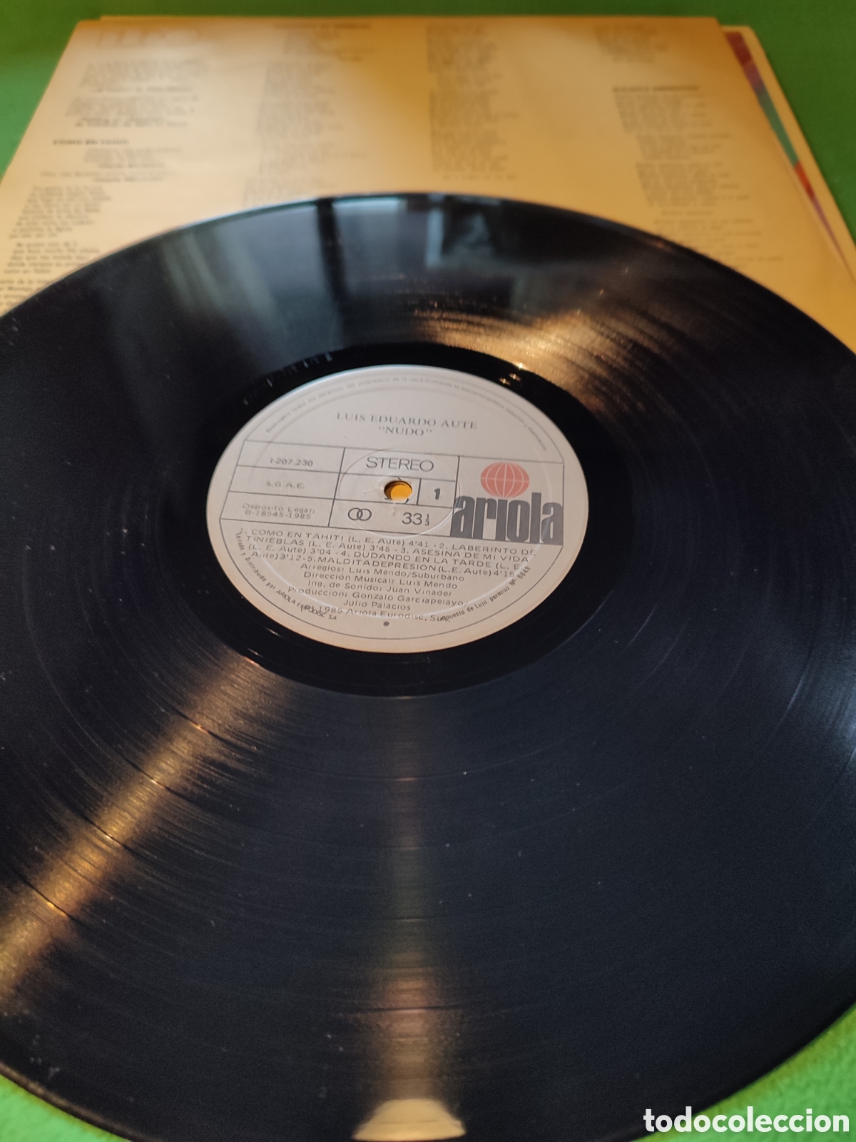 Discos de vinilo: Luis Eduardo Aute - Nudo - Foto 3