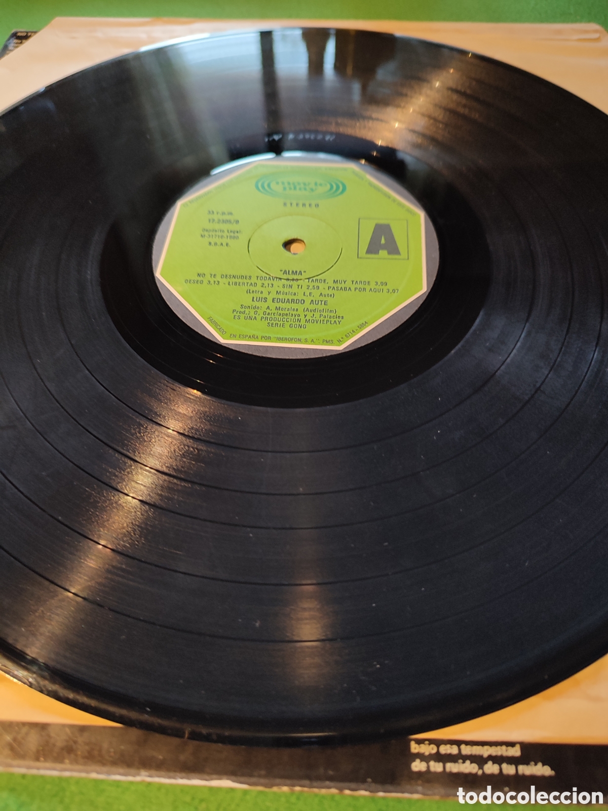 Discos de vinilo: Luis Eduardo Aute - Alma - Foto 3