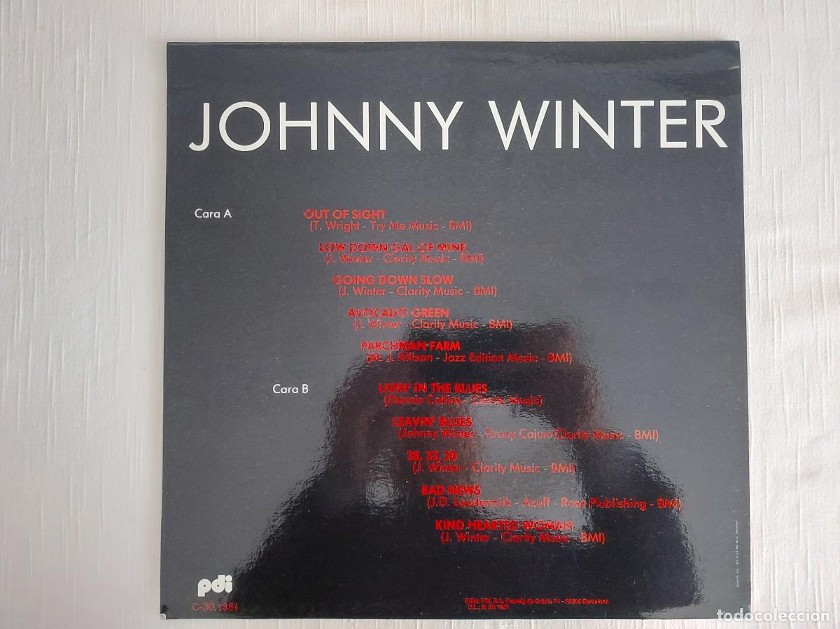 Discos de vinilo: LP Johnny Winter. Recopilatorio - Foto 2