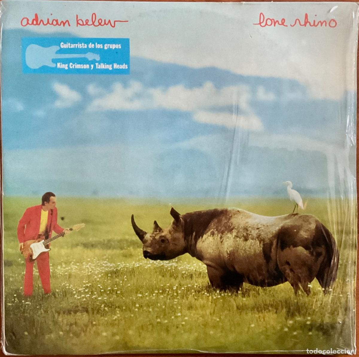 Discos de vinilo: ADRIAN BELEW - LONE RHINO - Foto 1