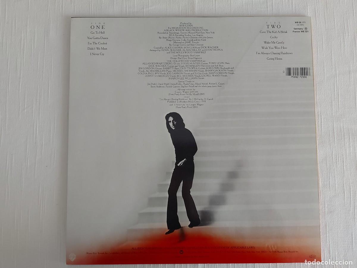 Discos de vinilo: LP Alice Cooper. Goes To hell. - Foto 2