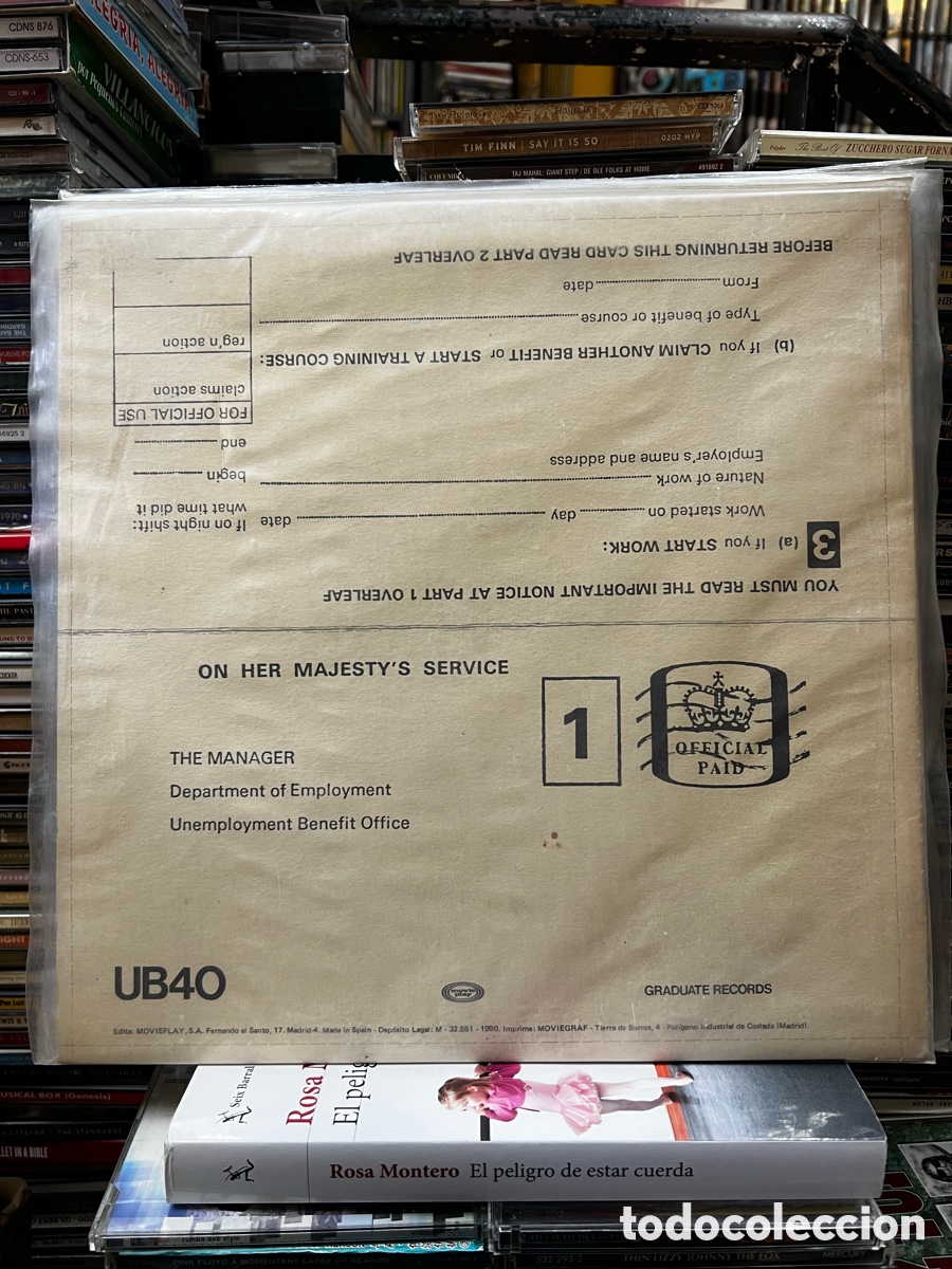 Discos de vinilo: UB40 Signing off - Foto 2