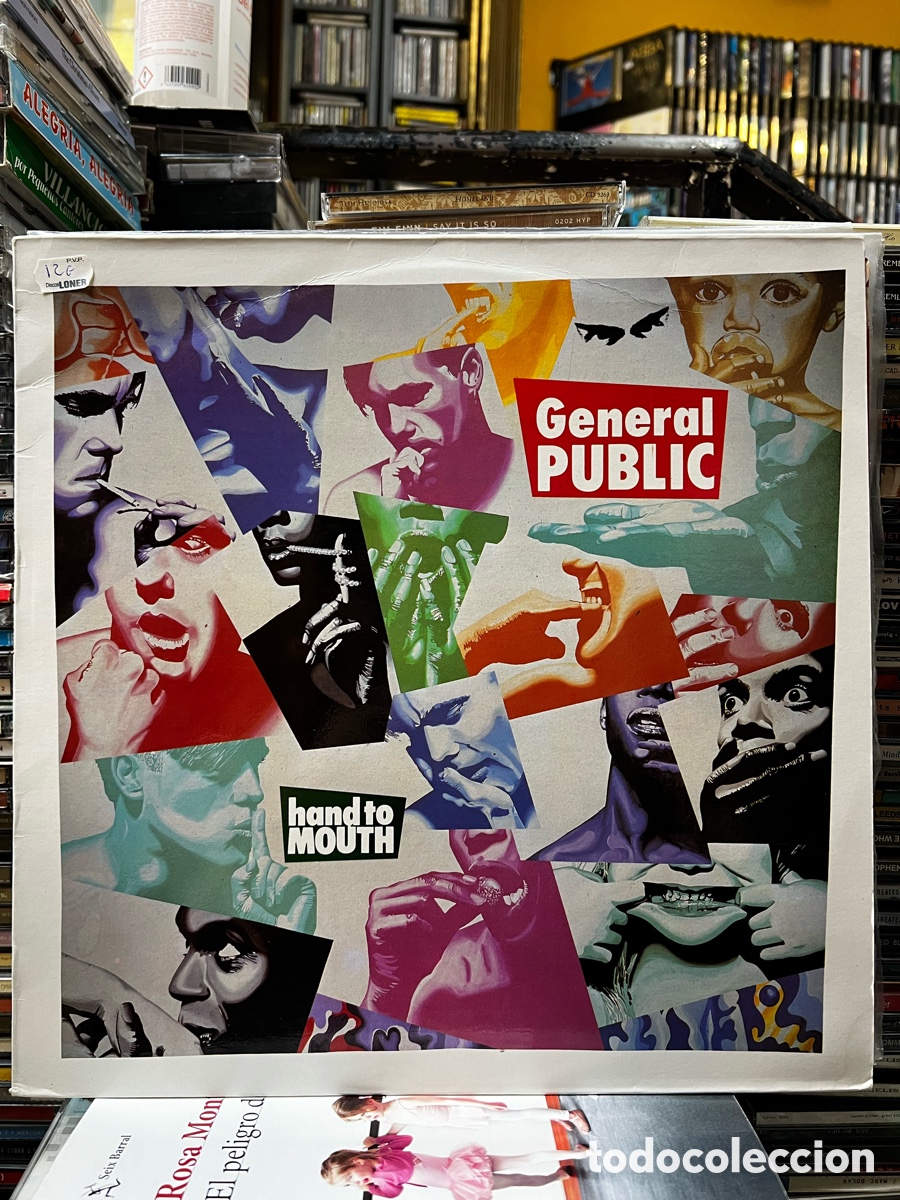 Discos de vinilo: General Public Hand to mouth - Foto 1